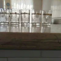 استکان و قندان سورمه ای قدیمی