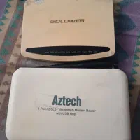 دو عدد مودم adsl