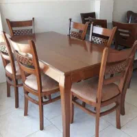 ترند میزناهارخوری سه تیرک منبتی