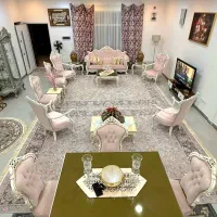 مبل ناهارخوری سرویس کامل تمام چوب راش عروس نوجهاز