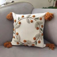 **کاورکوسن و رومیزی پانچدوزی شده**|رختخواب، بالش، پتو|کرج, شهرک رضوانیه|دیوار