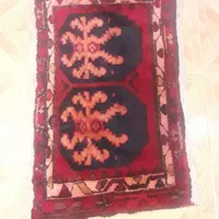 دوعددقالیچه دست بافت پشمی قدیمی