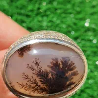 انگشتر شجر قائن شیشه ای فوق کلکسیونی|جواهرات|خرمآباد, |دیوار