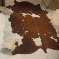 فرش پوست گاو چرم طبیعی