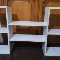 شلوار و کتابخانه دیواری