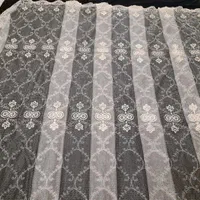 پارچه پرده تور عرض ۳ متر نخ پنبه