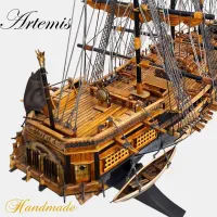 ماکت ناوگان کشتیهای بادبانی قدیمی کاملا دست ساز|کلکسیون اشیاء عتیقه|تهران, تهرانسر شرقی|دیوار