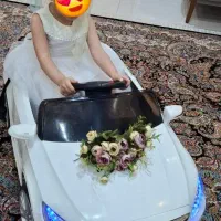 ماشین شارژی بنز دو موتوره قوی با باطری نو