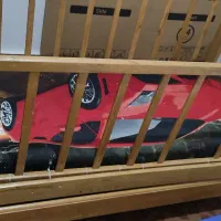 دو عدد تخت خواب بچگانه|تخت و سرویس خواب|الشتر, |دیوار