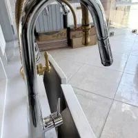 شیرظرفشویی شاوری-برند البرز روز-کروم-مدل ویشکا