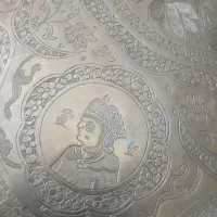 سینی قلمکاری قدیمی