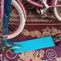 دوچرخه ی دخترانه واسکوتر|دوچرخه، اسکیت، اسکوتر|گلستان (تهران), |دیوار