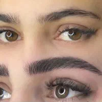 مدل ،آرایش دائم میکرو ابرو خط چشم تاتو بدن|خدمات آرایشگری و زیبایی|رشت, لاکانی|دیوار