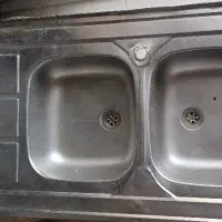 سینک دوقلو کاملا سالم