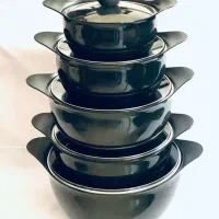 سرویس قابلمه گرانیتی ۸ پارچه مدیا Media|ظروف پختوپز|اندیشه, اندیشه فاز ۱|دیوار