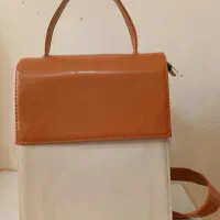 کوله زنانه کرم قهوه ای