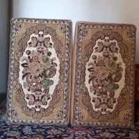 دو جفت پشتی سالم رنگ گردویی