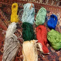 ابریشم هفت رنگ برای دعا