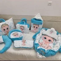 دوخت انواع سیسمونی و روکش تشک و بالشت نوزادی و ..|اسباب و اثاث بچه|مسجد سلیمان, |دیوار