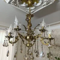لوستر برنجی|لوستر و چراغ آویز|تهران, بهارستان|دیوار