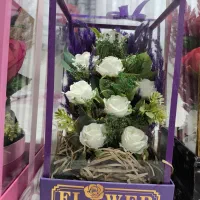 باکس گل مصنوعی به قیمت عمده ، سطل گل|گل مصنوعی|کرج, گلشهر|دیوار