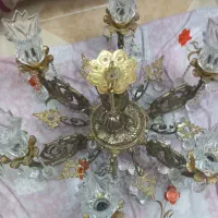 یک جفت لوستر ۶ شاخه|لوستر و چراغ آویز|قم, سعادتی|دیوار