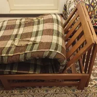 مبل چوبی تختخواب شو|تخت و سرویس خواب|تهران, حکمت|دیوار