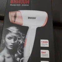 سشوار مسافرتی تاشو  BRAOUA وات ۲۰۰۰  نو