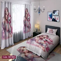 ست پرده و فرشینه و اقلام اتاق خواب