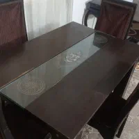 میزناهارخوری ۴نفره باصندلی سالم فقط ۳میلیون.