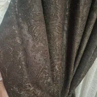 دو عدد پرده مناسب پنجره دومتر و پارچه متراژ بالا|پرده، رانر، رومیزی|درگهان, |دیوار