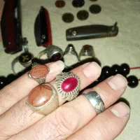 انگشتر نقره وزیورآلات