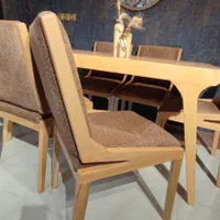 میز و صندلی نهار خوری مدل انگلیسی 4 نفره|میز و صندلی غذاخوری|کرمانشاه, |دیوار