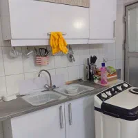 چهار متر کابینت MDFهمراه هود گاز سینک آب چکان|اجاق گاز و لوازم برقی پختوپز|تربت جام, ترکمن ها|دیوار