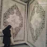 فرش اهورایی1200شانه 12 متری مدل هستی کده 9750|فرش|شیراز, ریشمک|دیوار
