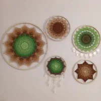 تابلو دستبافت دکوراتیو مخصوص سالن‌های بزرگ لاکچری