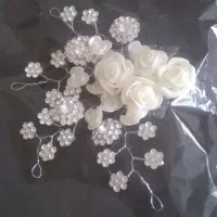 ست گردنبند و گوشواره مجلسی و گلسر|زیورآلات و اکسسوری|محمدیه-قزوین, |دیوار