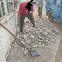 جمع آوری خاک و نخاله