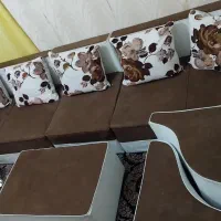 مجموعه مبل ال ۷نفره باطراحی زیباوسالم.