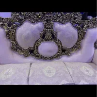 مبل ۹نفره ورق طلا چوب راش