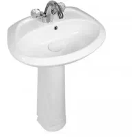 روشویی چینی پایه دار گلسار مدل آرین