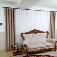 پرده های شیک و باکیفیت قسطی بخر|پرده، رانر، رومیزی|بیرجند, |دیوار