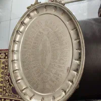 سینی مجلسی قدیمی عتیقه نقش هخامنشی داره