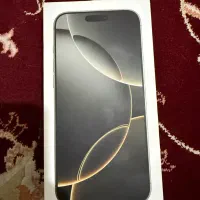 گوشی آیفون ۱۶پرومکس۲۵۶گیگ