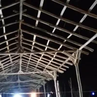 چوب تالار انگور باغ ویلا خانه باغ داربست سعبات