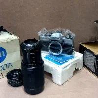 دوربین مینولتا XG1 آکبند با دوتا لنز