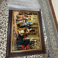تابلو فرش دستباف شاعر جوان