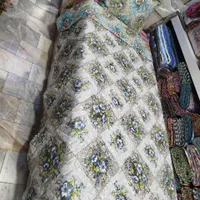 روتختی پنبه دوزی.روتختی بهاره.روتختی ۳تکه سبک|سرویس روتختی|بیرجند, |دیوار
