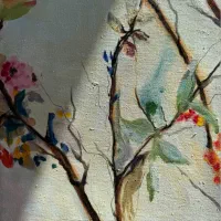تابلو نقاشی رنگ روغن 60*80|تابلو، نقاشی، عکس|تهران, شهرک امید|دیوار