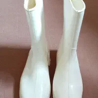 چکمه سفید مخصوص بارندگی باغبانی سایز 38